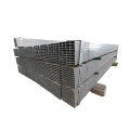 square tubo de acero galvanizado thin wall 50*50mm galvanized steel pipe size